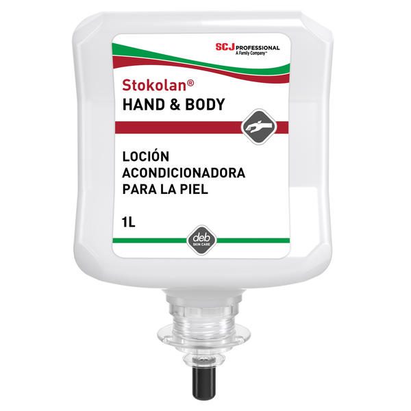 STOKOLAN HAND & BODY 1 L. Crema hidratante para manos y cuerpo